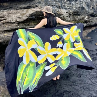 New summer beachwear rayon sarongs pareo handpainted originally made in bali